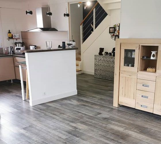 En neuf ou en rénovation, le carrelage habille une cuisine à lui tout seul ! En neuf ou en rénovation, le carrelage habille une cuisine à lui tout seul !